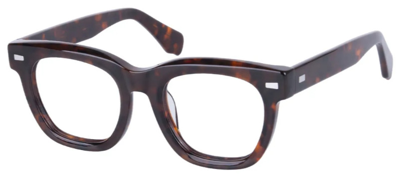 Morty Square Tortoiseshell Glasses for Men & Women