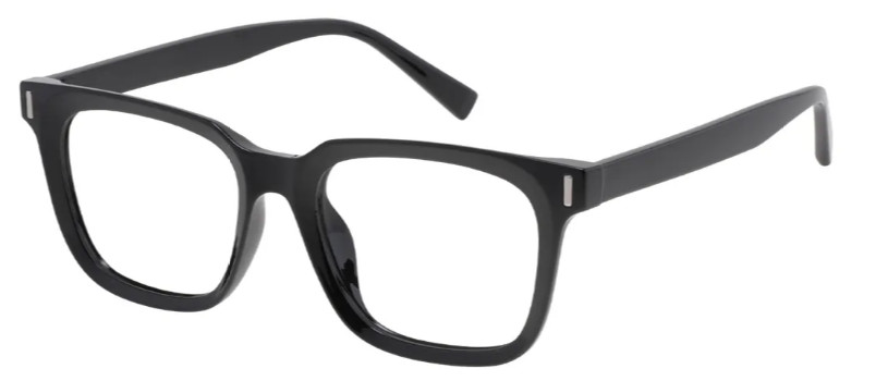 Square Black Glasses for Men & Women
