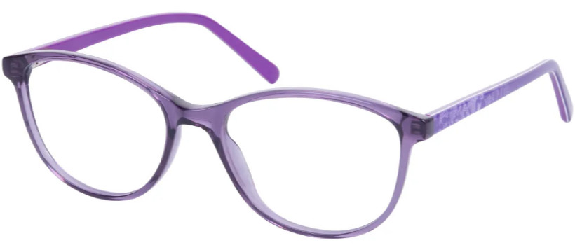 EFE Oval Purple Glasses E08549 