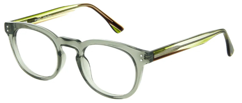 EFE Oval Green Glasses E0015
