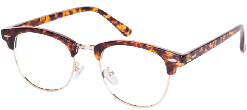 Browline Tortoiseshell Glasses E08623C
