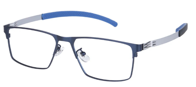 Browline Blue Glasses E08147C 