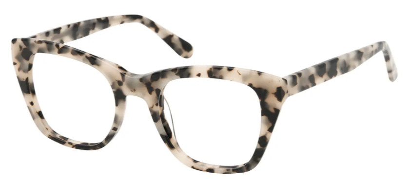 Square Tortoiseshell Cream Glasses E08173C