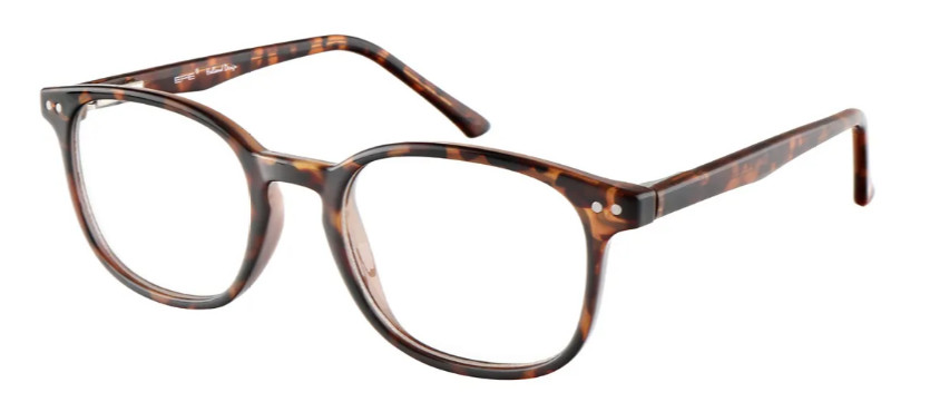 Square Tortoiseshell Glasses E07905D