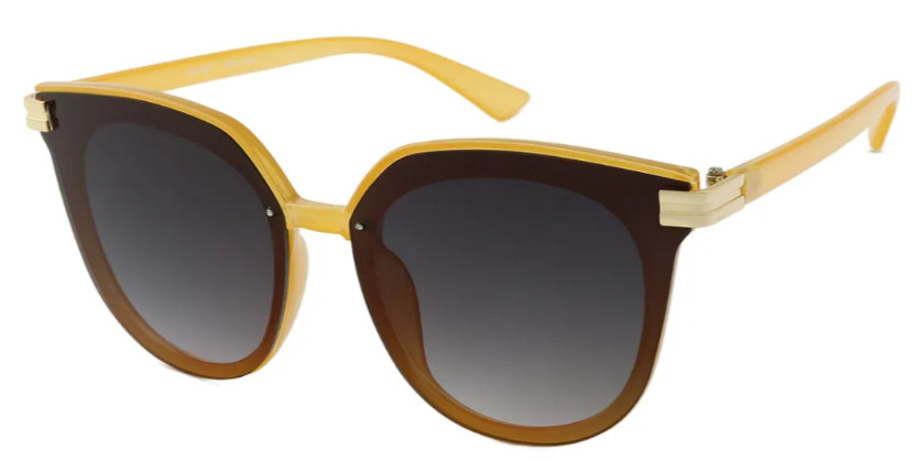 Cat-eye Yellow Sunglasses E08244H