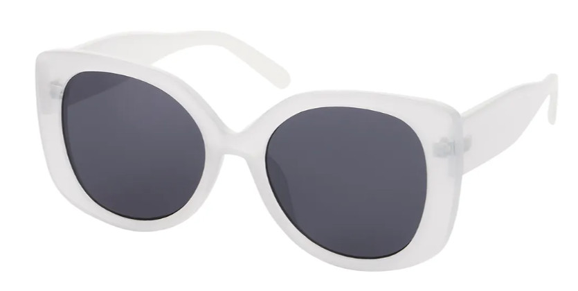 Square White Sunglasses E08334D