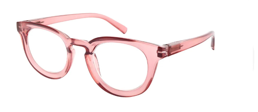 Cat-eye Pink Reading Glasses E08261C