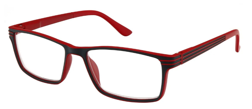 Rectangle Black Reading Glasses E08277D.jpg