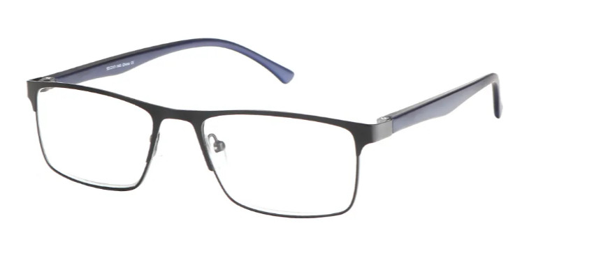 Browline Black-Blue Glasses E08811C1