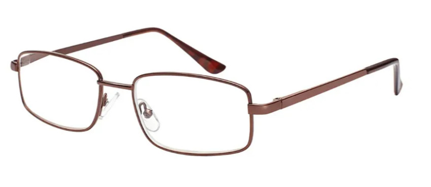 Rectangle Brown Glasses AL7008C1