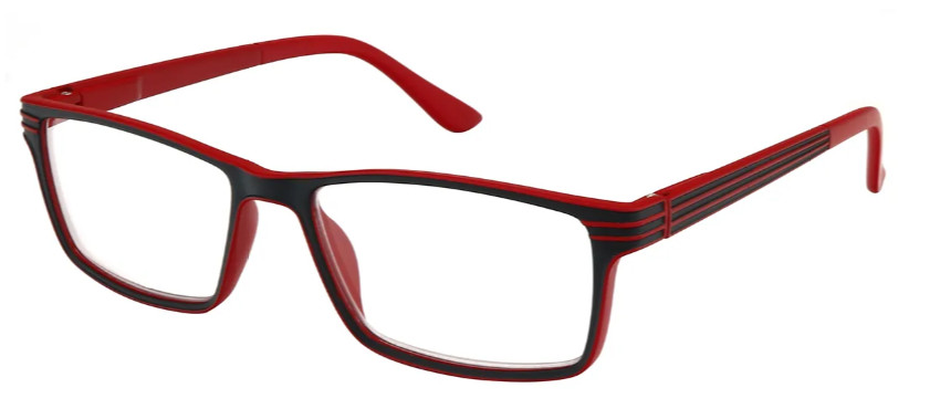 Rectangle Black Reading Glasses E08277D