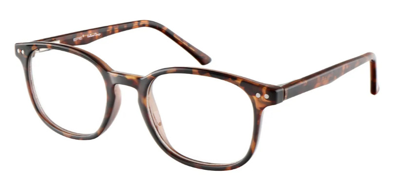 Square Tortoiseshell Glasses E07905D
