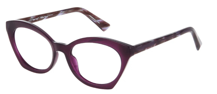 Cat-eye Purple Glasses E0018C2