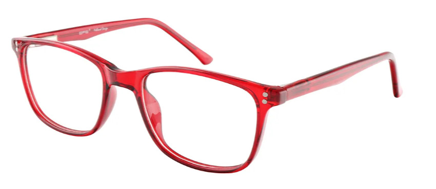 Rectangle Red Glasses E07901D