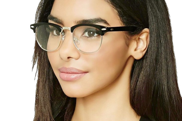 women with Browline Glasses