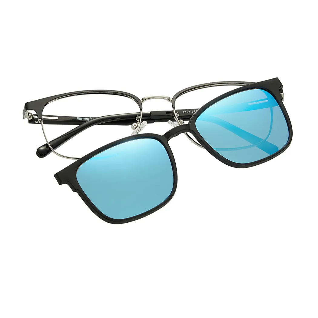 Square Black Eyeglasses