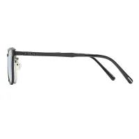 Square Black Eyeglasses