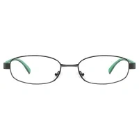 Round Green Reading Glasses