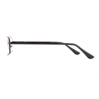 Rectangle Brown Reading Glasses