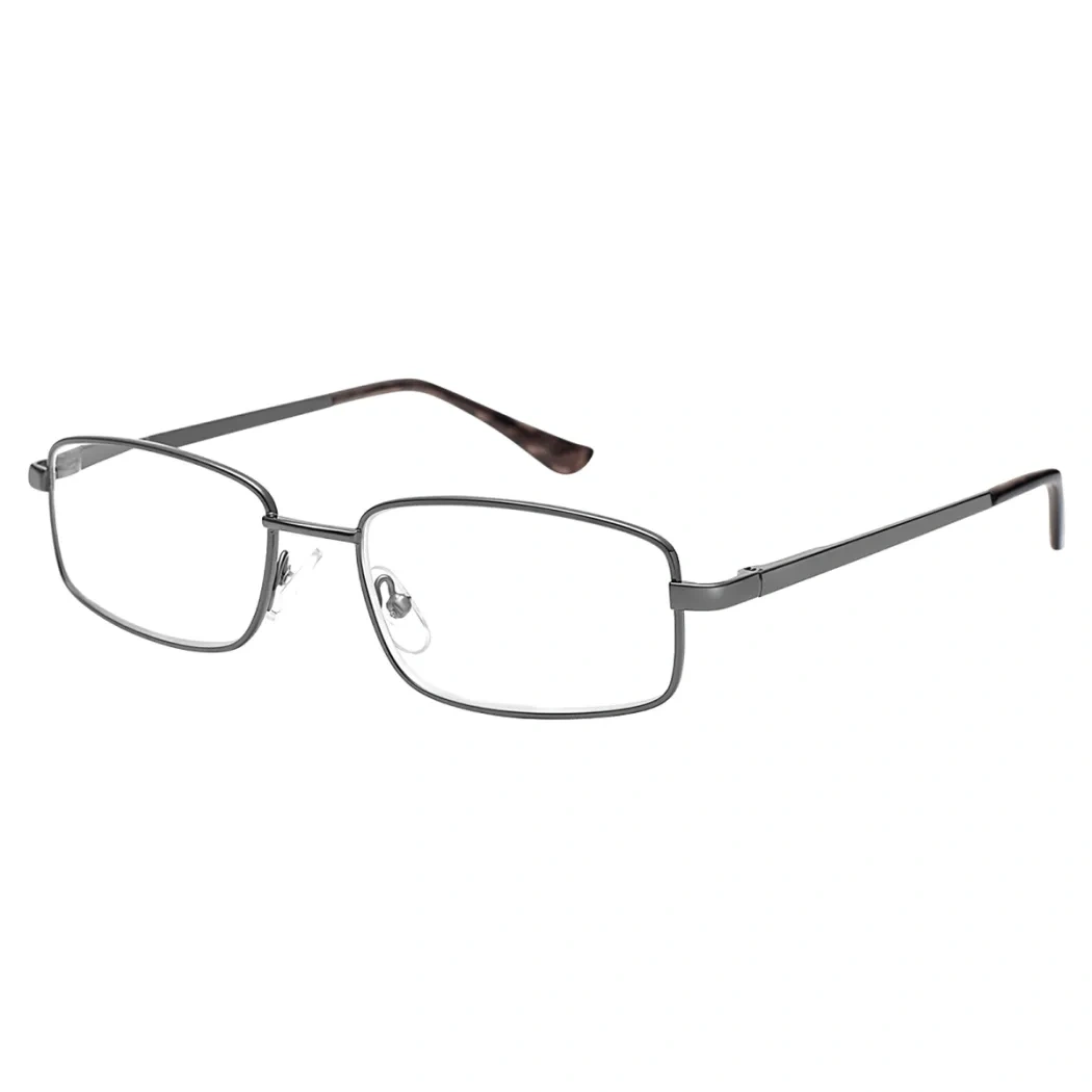 Rectangle Silver Reading Glasses
