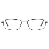 Rectangle Silver Reading Glasses
