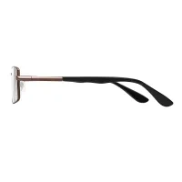 Rectangle Brown Reading Glasses
