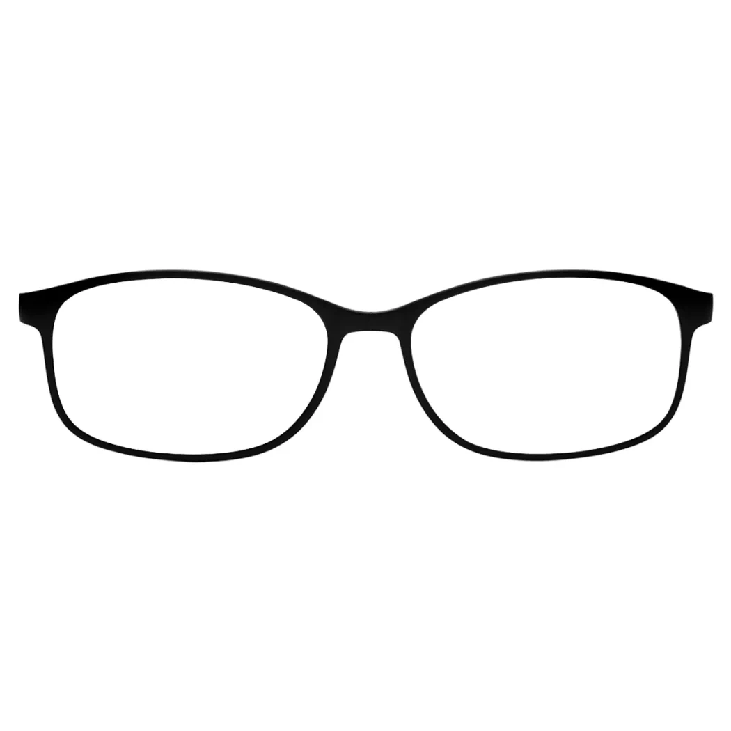 Rectangle Black Reading Glasses