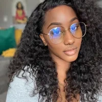Square Gold Eyeglasses