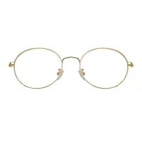 Round Gold Eyeglasses