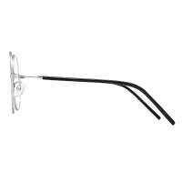 Round Silver Eyeglasses