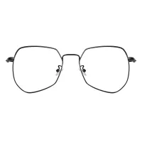 Geometric Black Eyeglasses
