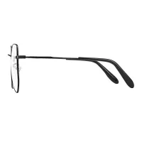 Geometric Black Eyeglasses