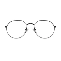 Geometric Black Eyeglasses