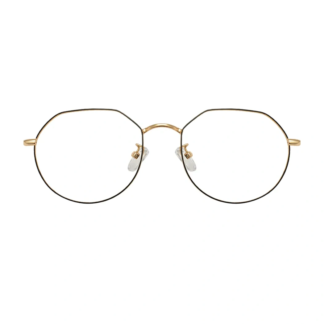 Geometric Black Eyeglasses