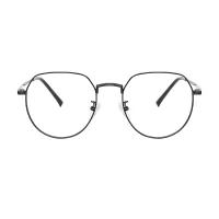 Oval Black Eyeglasses