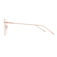Aviator Rose Gold Eyeglasses