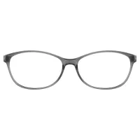 Oval Black Reading Glasses