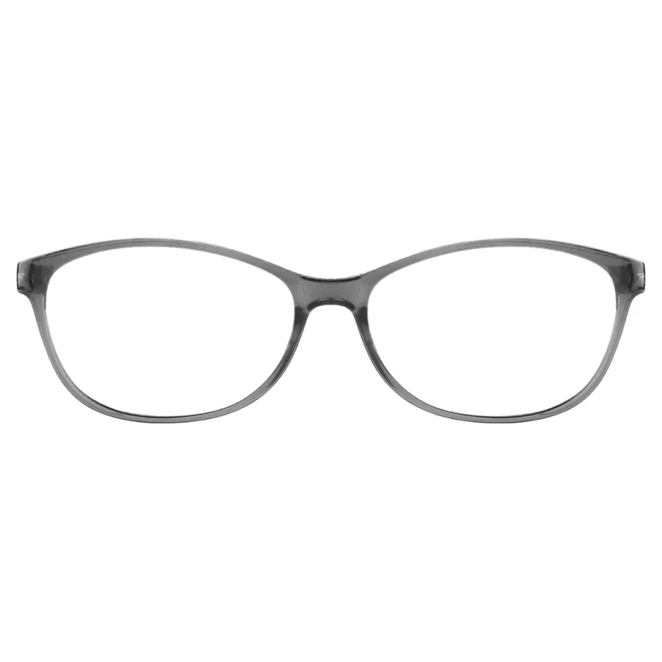 Oval Black Reading Glasses