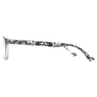 Oval Black Reading Glasses