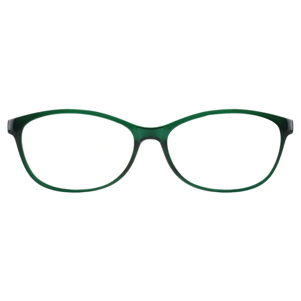 Oval Blue Reading Glasses