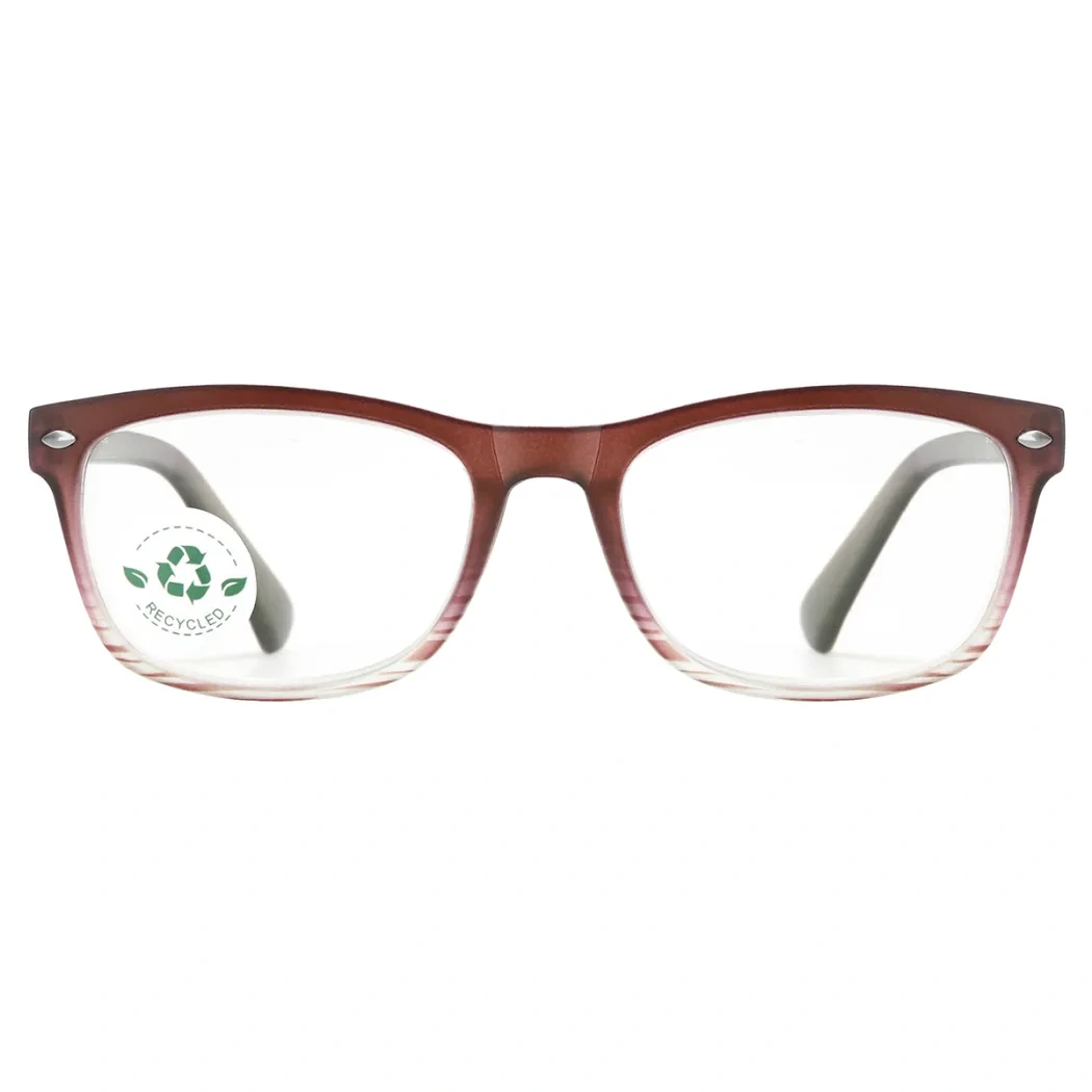 Square Gold Reading Glasses