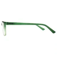 Square Green Reading Glasses