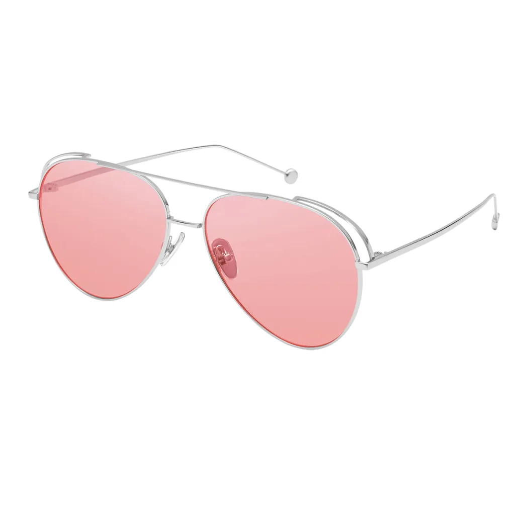 Aviator Silver Sunglasses