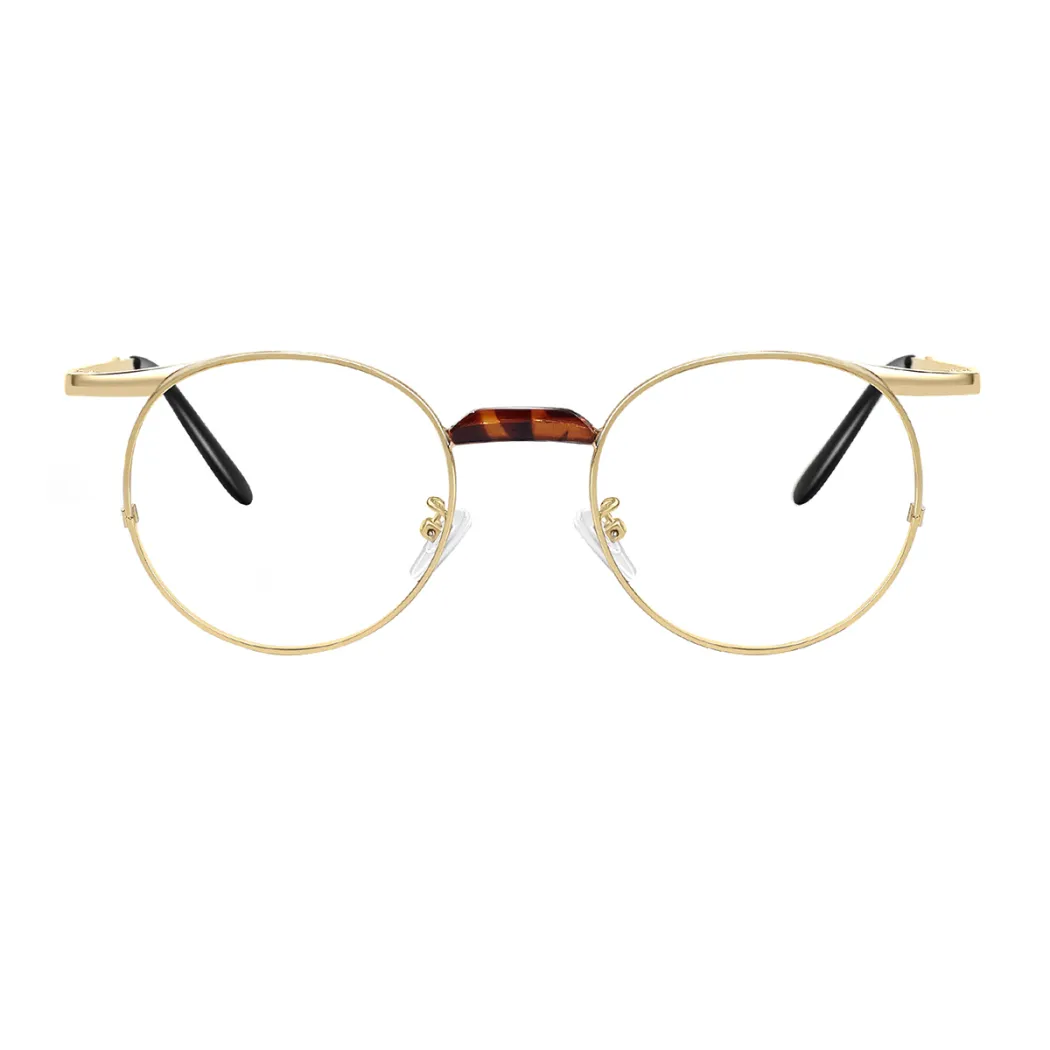 Round Gold Sunglasses
