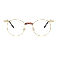 Round Gold Sunglasses