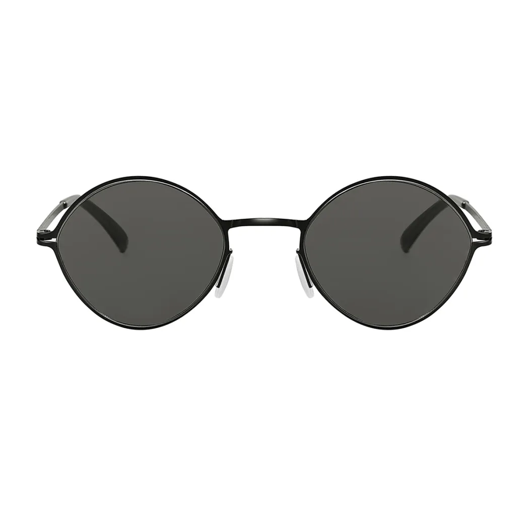 Round Black Sunglasses