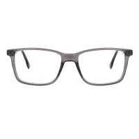 Rectangle Grey Eyeglasses