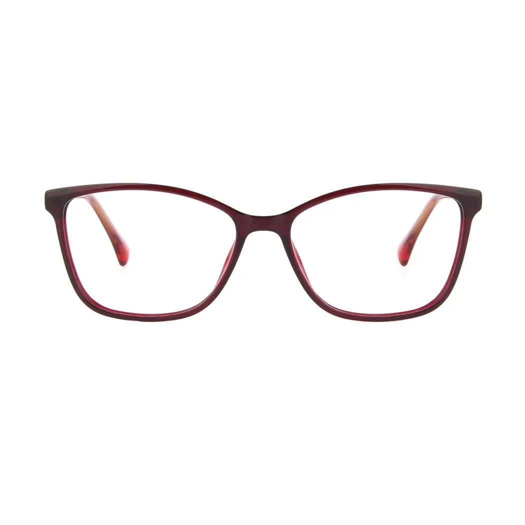 Rectangle Wine Eyeglasses