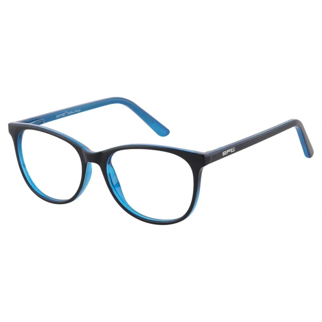 Oval Blue Reading Glasses