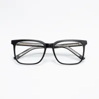 Rectangle Black Eyeglasses